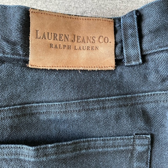 Great Condition Ralph Lauren Black Mom Jeans - Picture 2 of 3